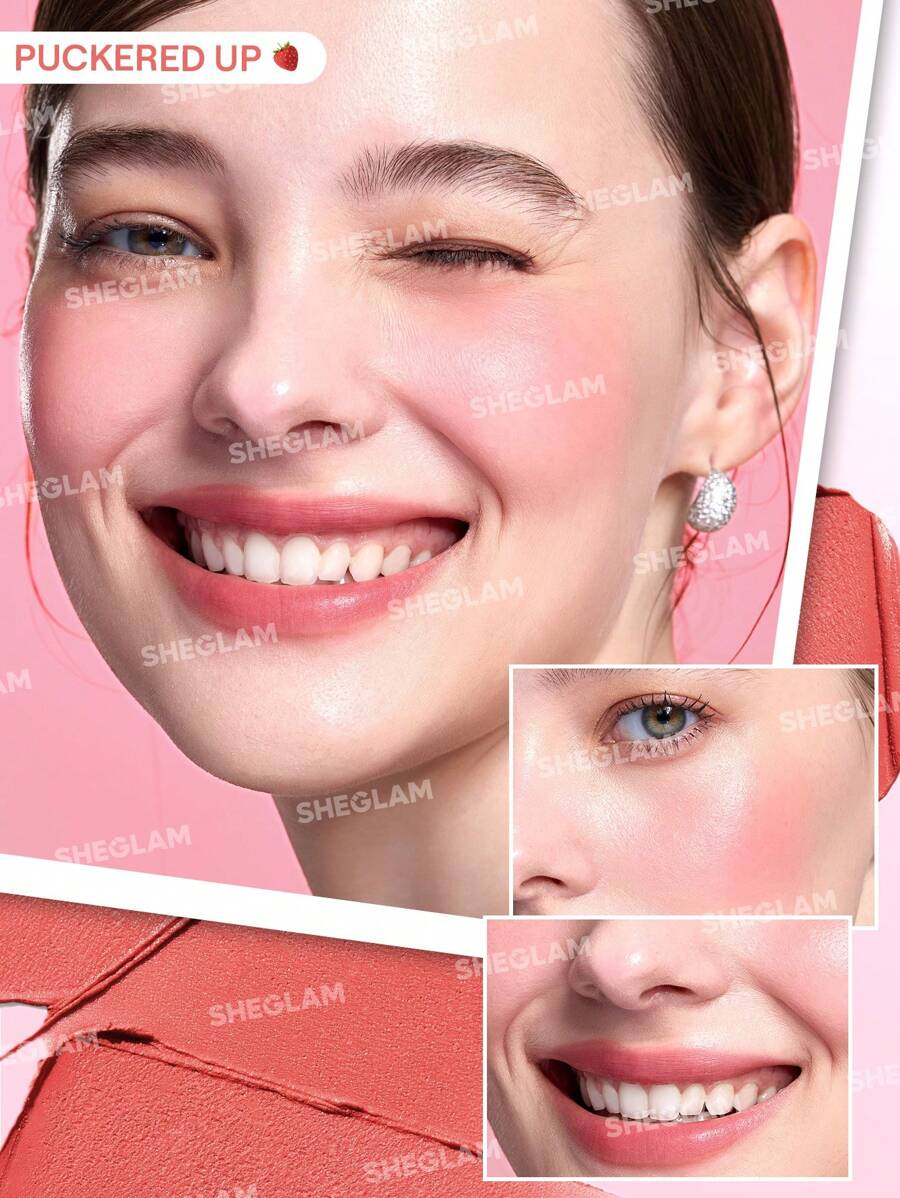 SHEGLAM Cheek & Lip Cream Stack – Multi-Use Cream Blush and Lip Tint