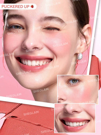 SHEGLAM Cheek & Lip Cream Stack – Multi-Use Cream Blush and Lip Tint