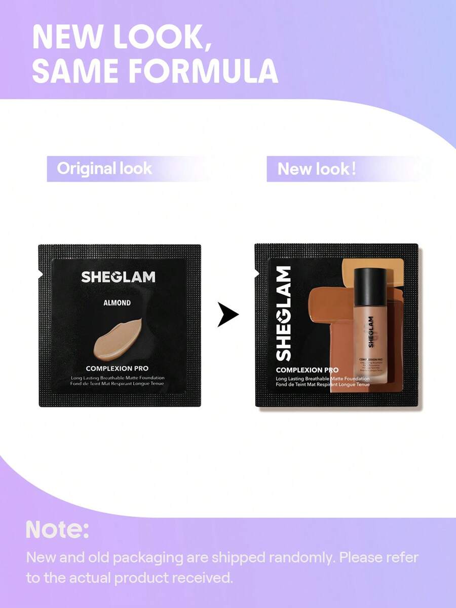 SHEGLAM Matte Foundation | Nude Full Coverage Oil Control Liquid Foundation Sample – LCBSkin
