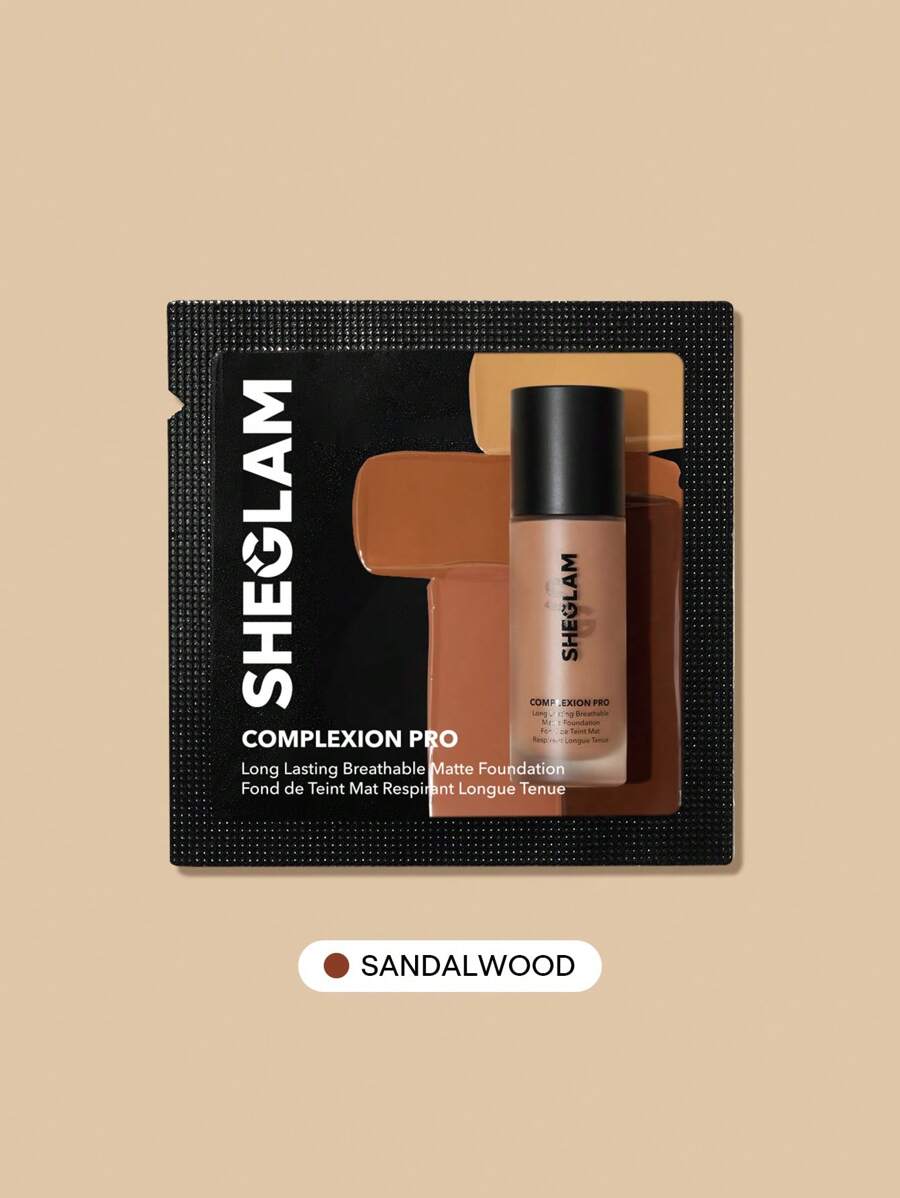 SHEGLAM Matte Foundation | Nude Full Coverage Oil Control Liquid Foundation Sample – LCBSkin