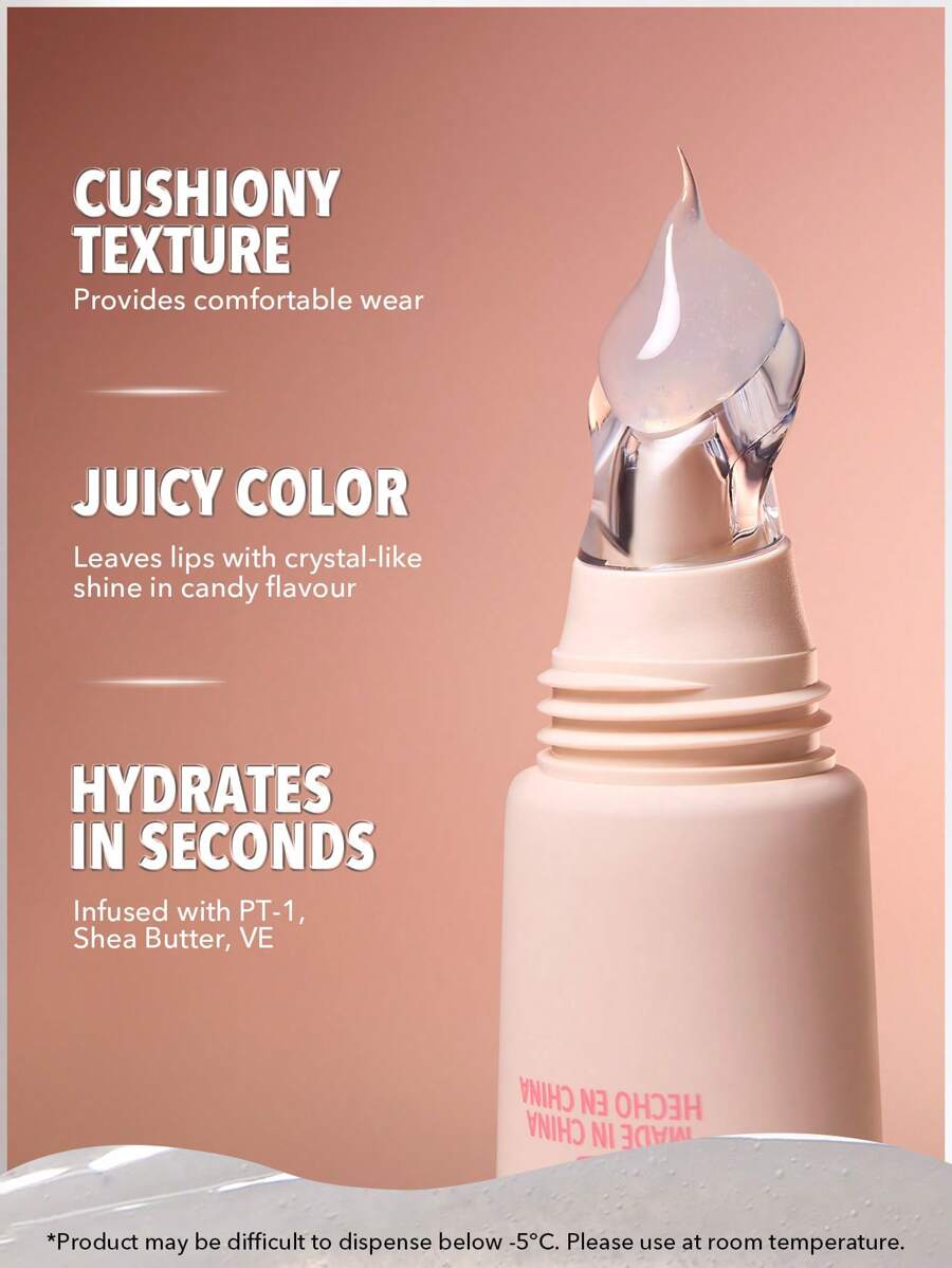 SHEGLAM Moisturizing Lip Gloss – Clear Watery Mirror Shine Lip Makeup