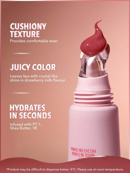 SHEGLAM Moisturizing Lip Gloss – Clear Watery Mirror Shine Lip Makeup