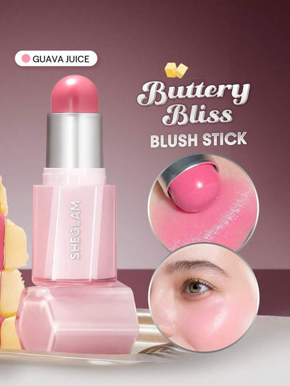 SHEGLAM Buttery Blush Stick – Cream Blush for Soft Natural Cheeks