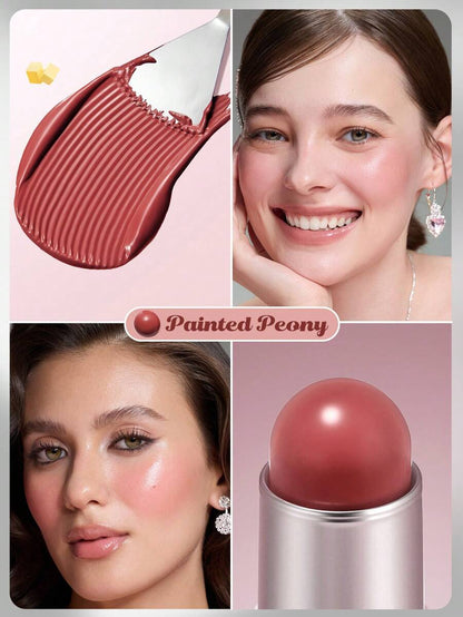 SHEGLAM Buttery Blush Stick – Cream Blush for Soft Natural Cheeks