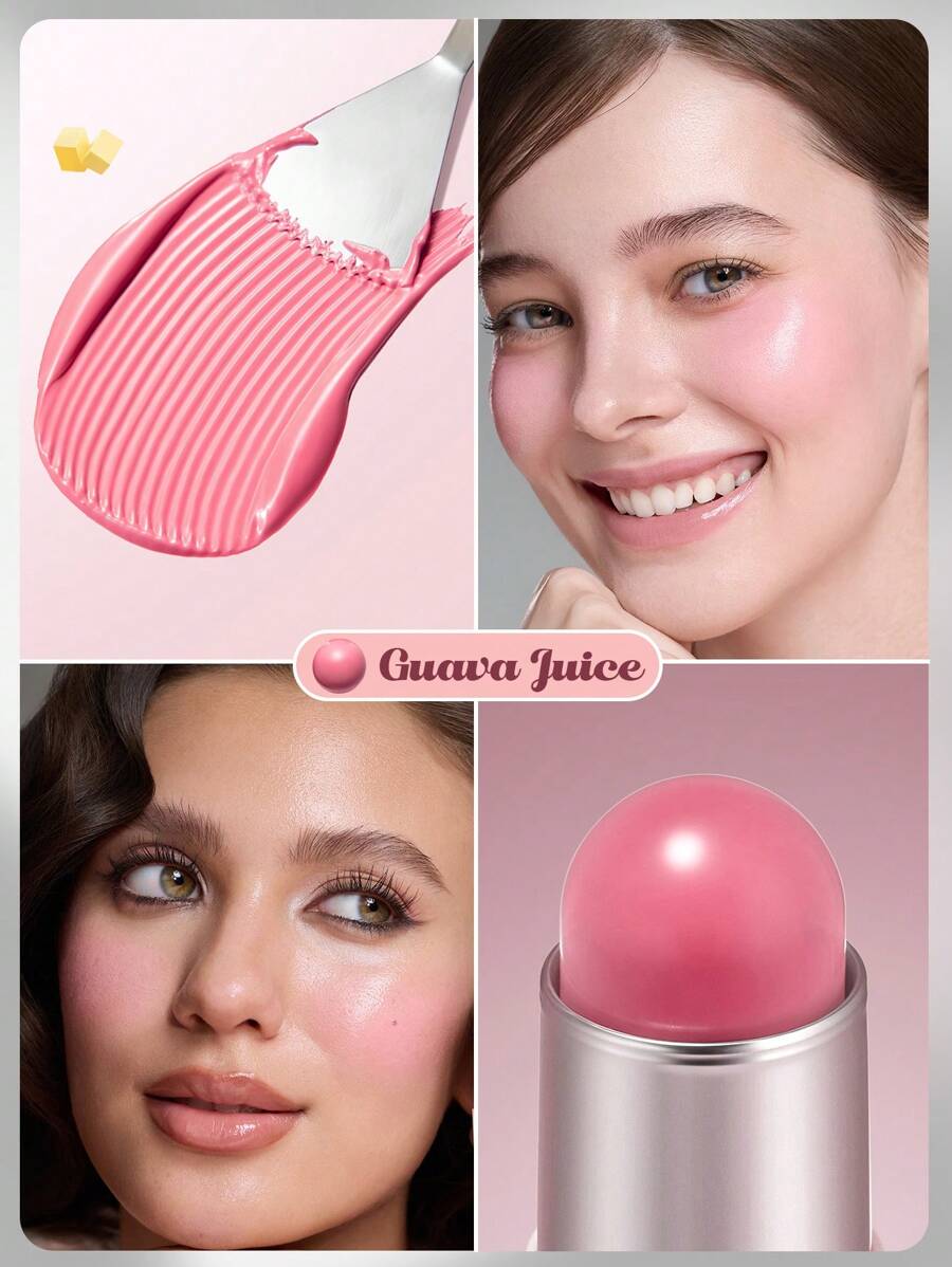 SHEGLAM Buttery Blush Stick – Cream Blush for Soft Natural Cheeks