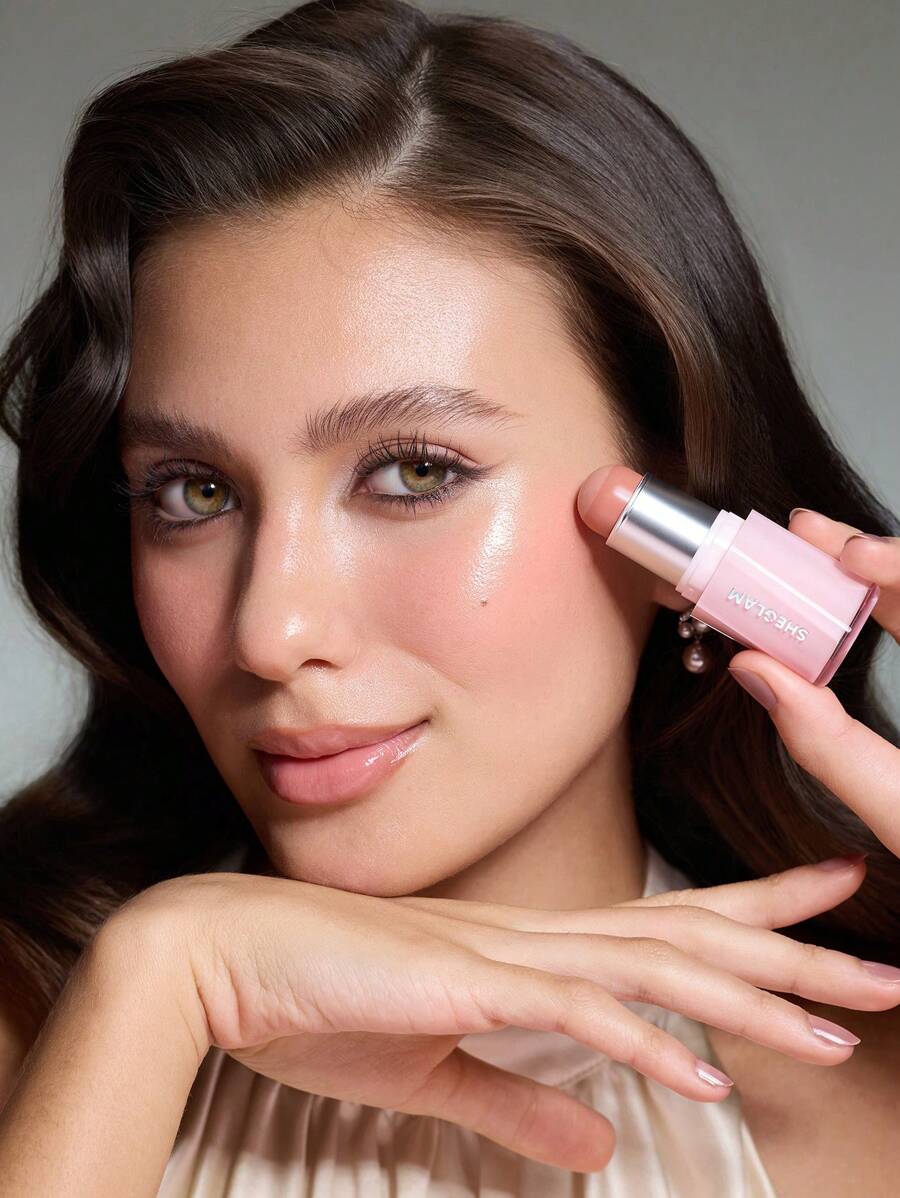 SHEGLAM Buttery Blush Stick – Cream Blush for Soft Natural Cheeks