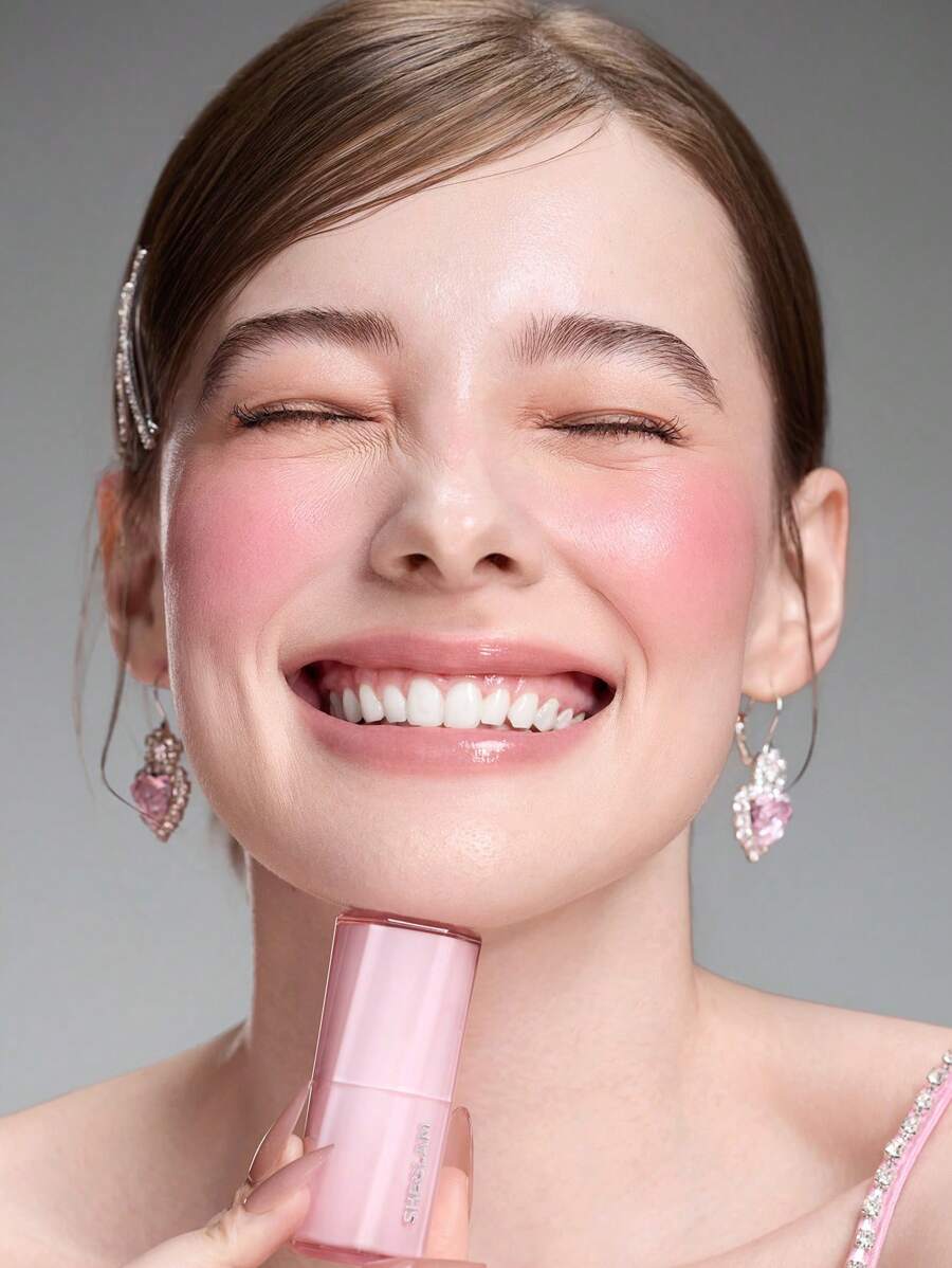 SHEGLAM Buttery Blush Stick – Cream Blush for Soft Natural Cheeks