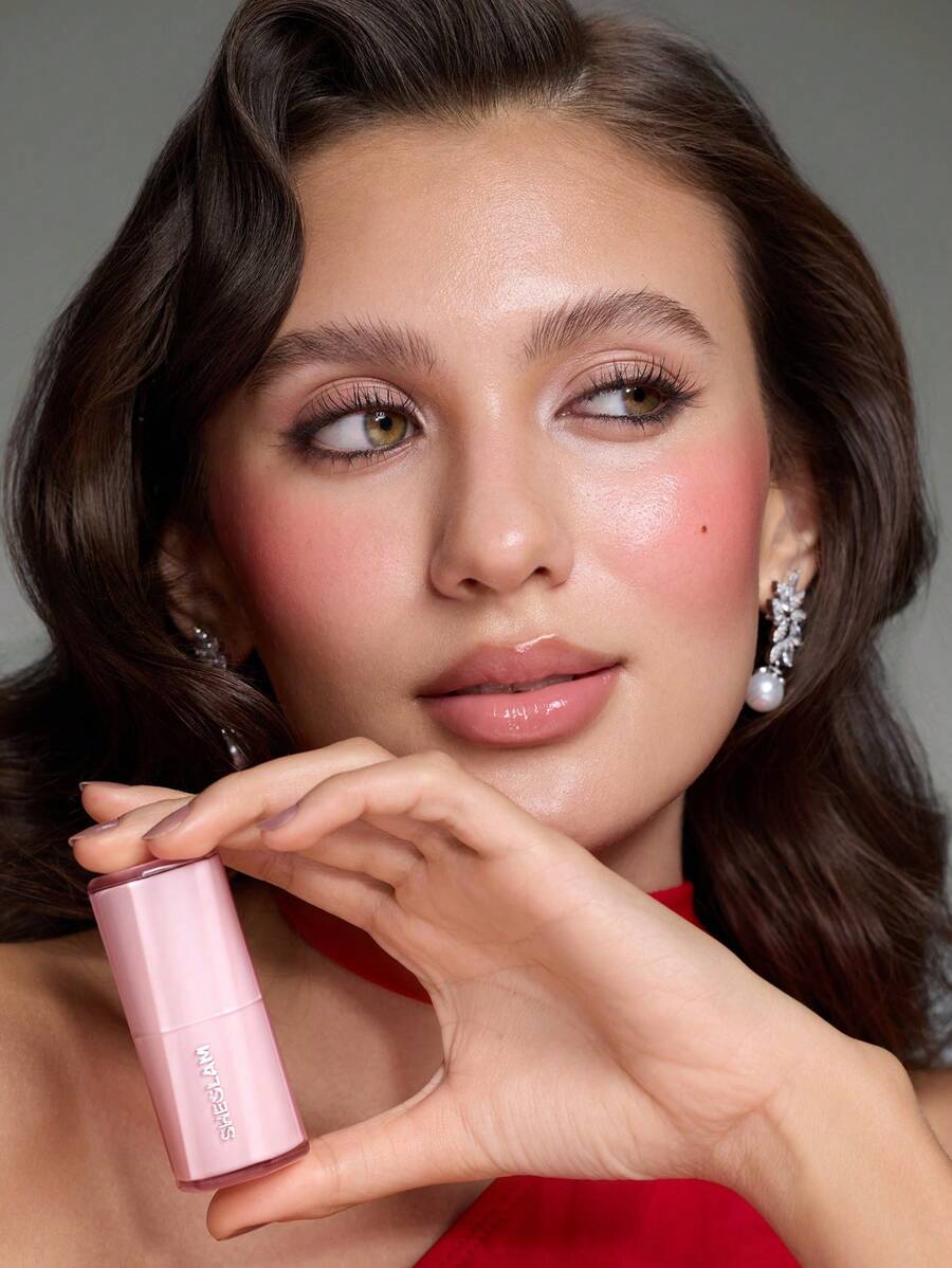 SHEGLAM Buttery Blush Stick – Cream Blush for Soft Natural Cheeks