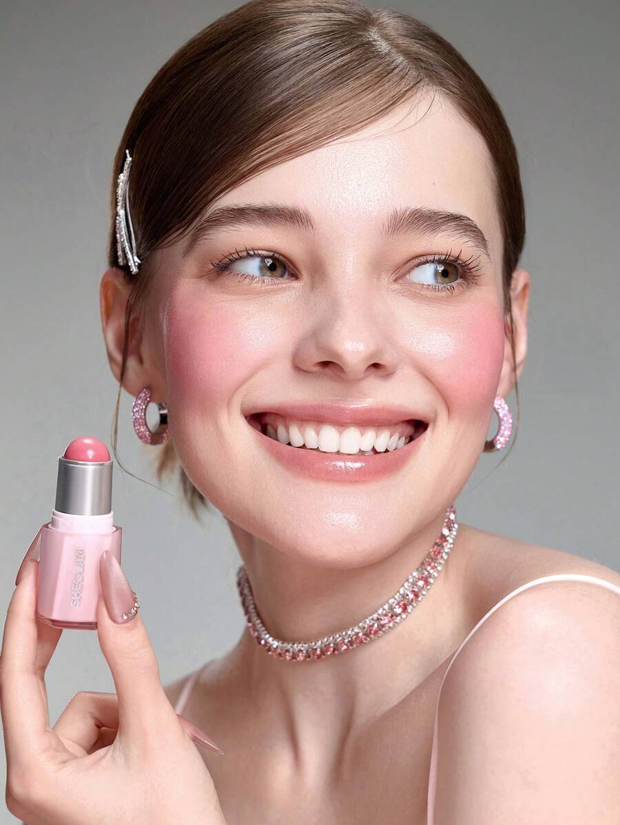 SHEGLAM Buttery Blush Stick – Cream Blush for Soft Natural Cheeks