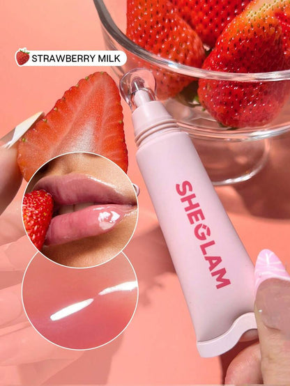 SHEGLAM Moisturizing Lip Gloss – Clear Watery Mirror Shine Lip Makeup