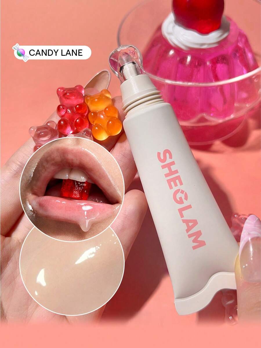 SHEGLAM Moisturizing Lip Gloss – Clear Watery Mirror Shine Lip Makeup