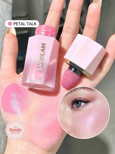 SHEGLAM Matte Liquid Blush – Long-Lasting Rose Pink Brown Gel Cream Blusher