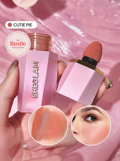 SHEGLAM Matte Liquid Blush – Long-Lasting Rose Pink Brown Gel Cream Blusher
