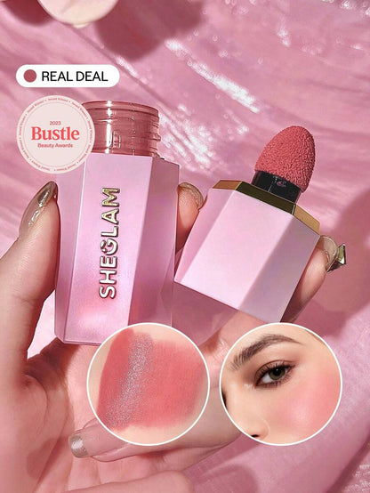 SHEGLAM Matte Liquid Blush – Long-Lasting Rose Pink Brown Gel Cream Blusher