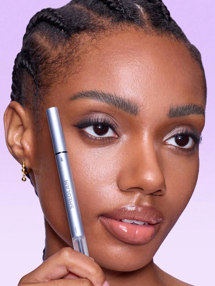 SHEGLAM Real Flow Laminating Brow Pen | Eyebrow Pomade Dual-Tip Pen, 5 Shades