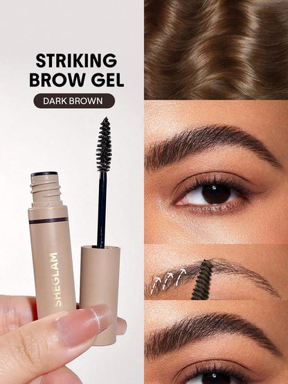 SHEGLAM Striking Brow Waterproof Brow Gel | Long-Lasting Eyebrow Cream, 5 Shades