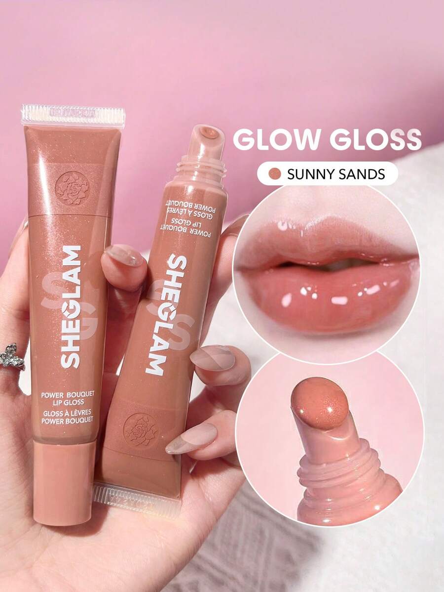SHEGLAM Tinted Lip Gloss – Moisturizing Non-Sticky Plumping Lip Oil