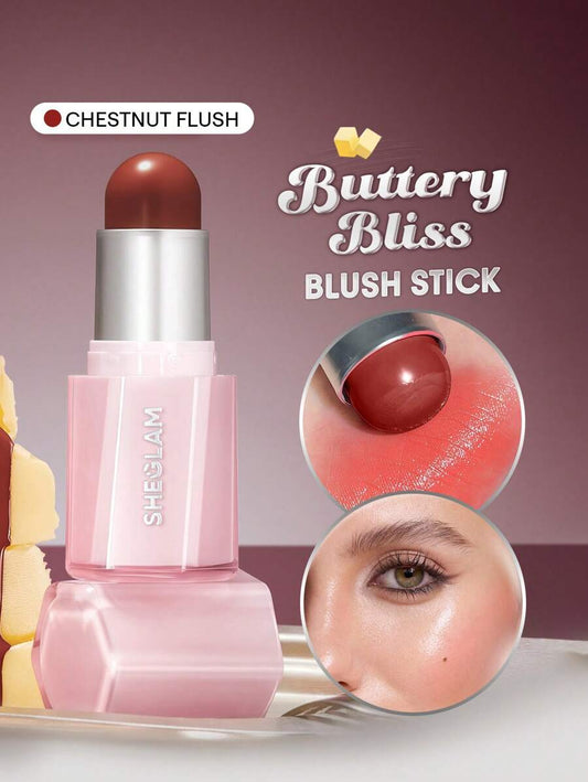 SHEGLAM Buttery Blush Stick – Cream Blush for Soft Natural Cheeks