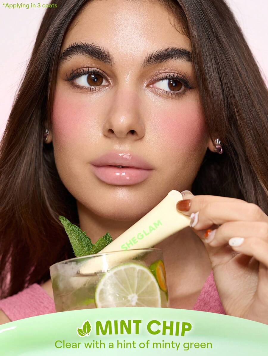 SHEGLAM Moisturizing Lip Gloss – Clear Watery Mirror Shine Lip Makeup