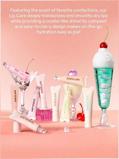 SHEGLAM Moisturizing Lip Gloss – Clear Watery Mirror Shine Lip Makeup