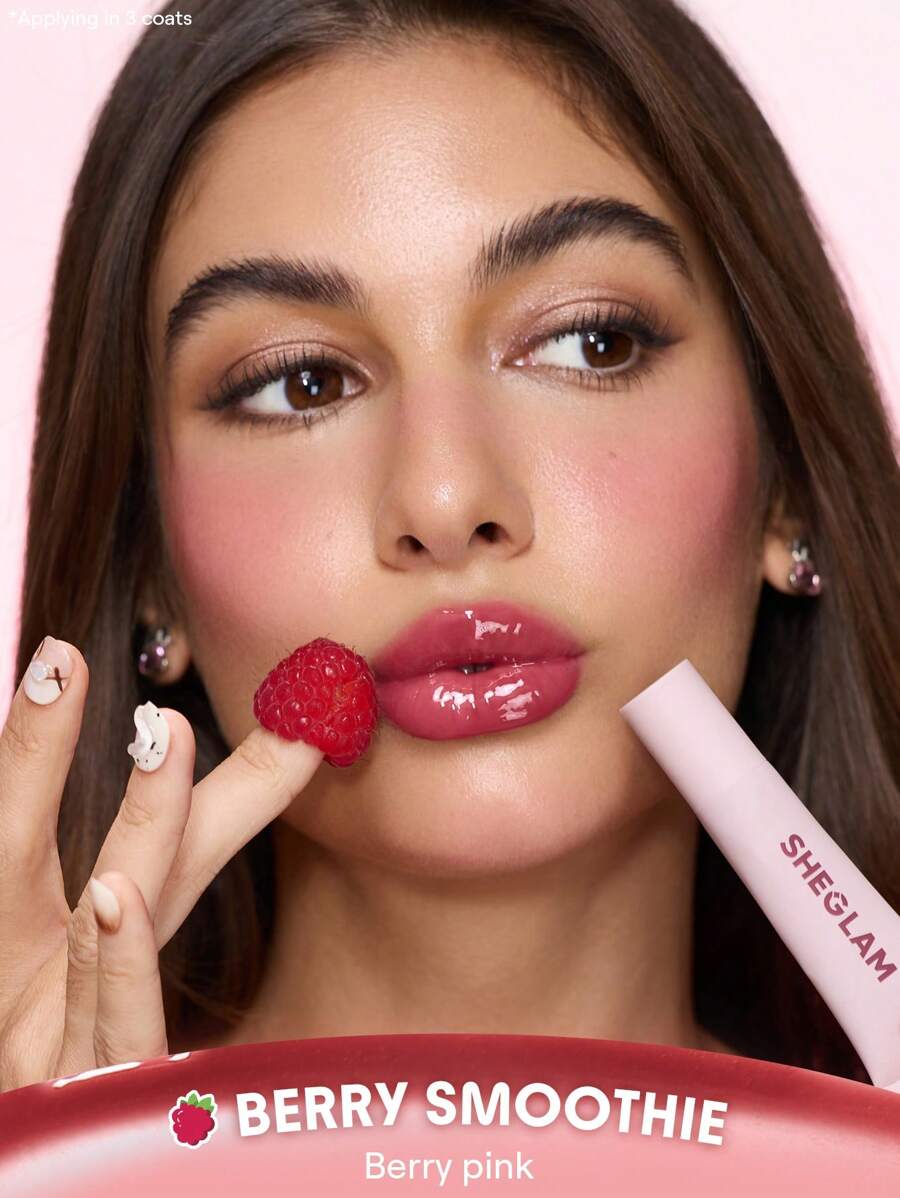 SHEGLAM Moisturizing Lip Gloss – Clear Watery Mirror Shine Lip Makeup