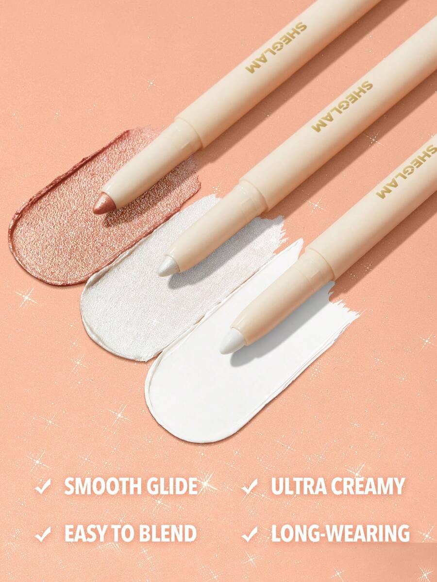 SHEGLAM Brightening Eye Pencil – Smooth Eye Makeup Pencil for Bigger-Looking Eyes