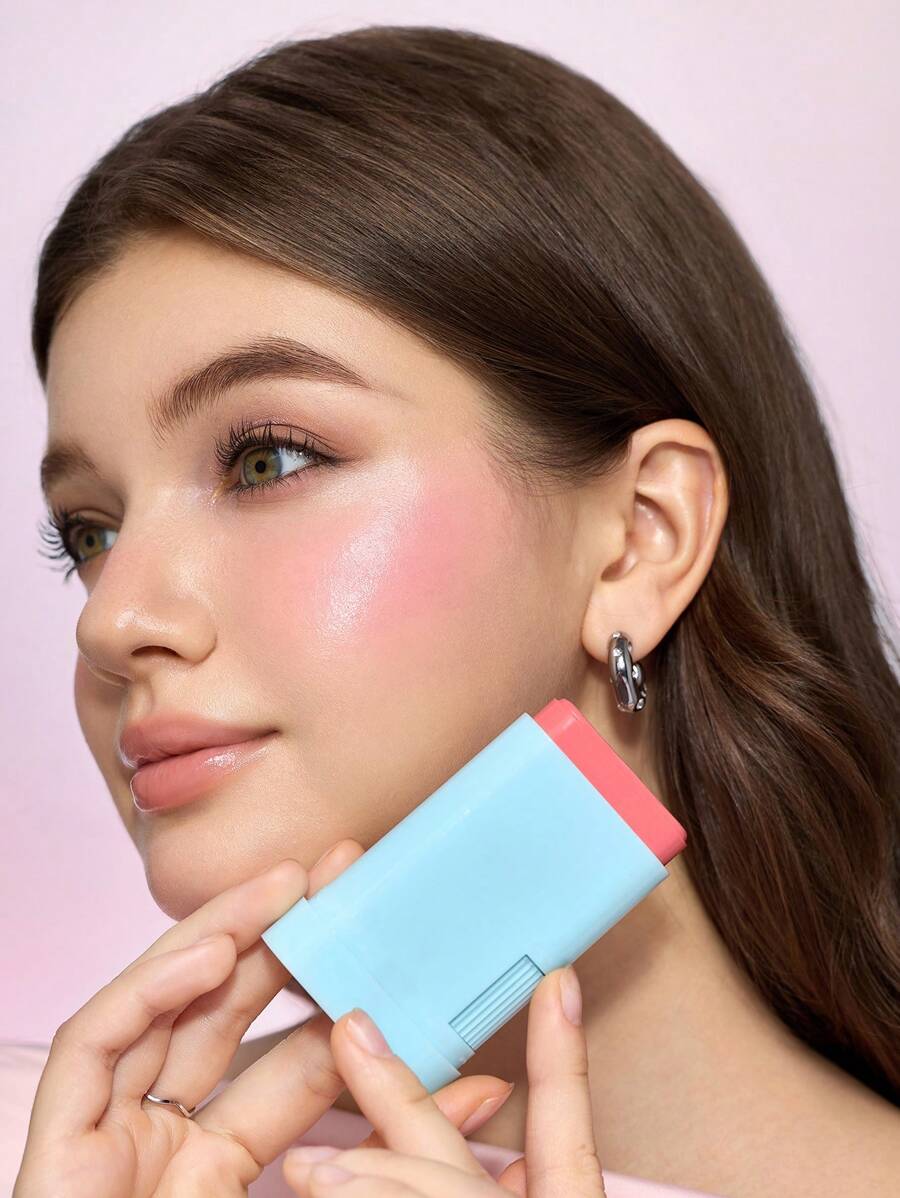 SHEGLAM Glass Glow Blush Stick | Cream Blush for Radiant Cheeks, 4 Shades