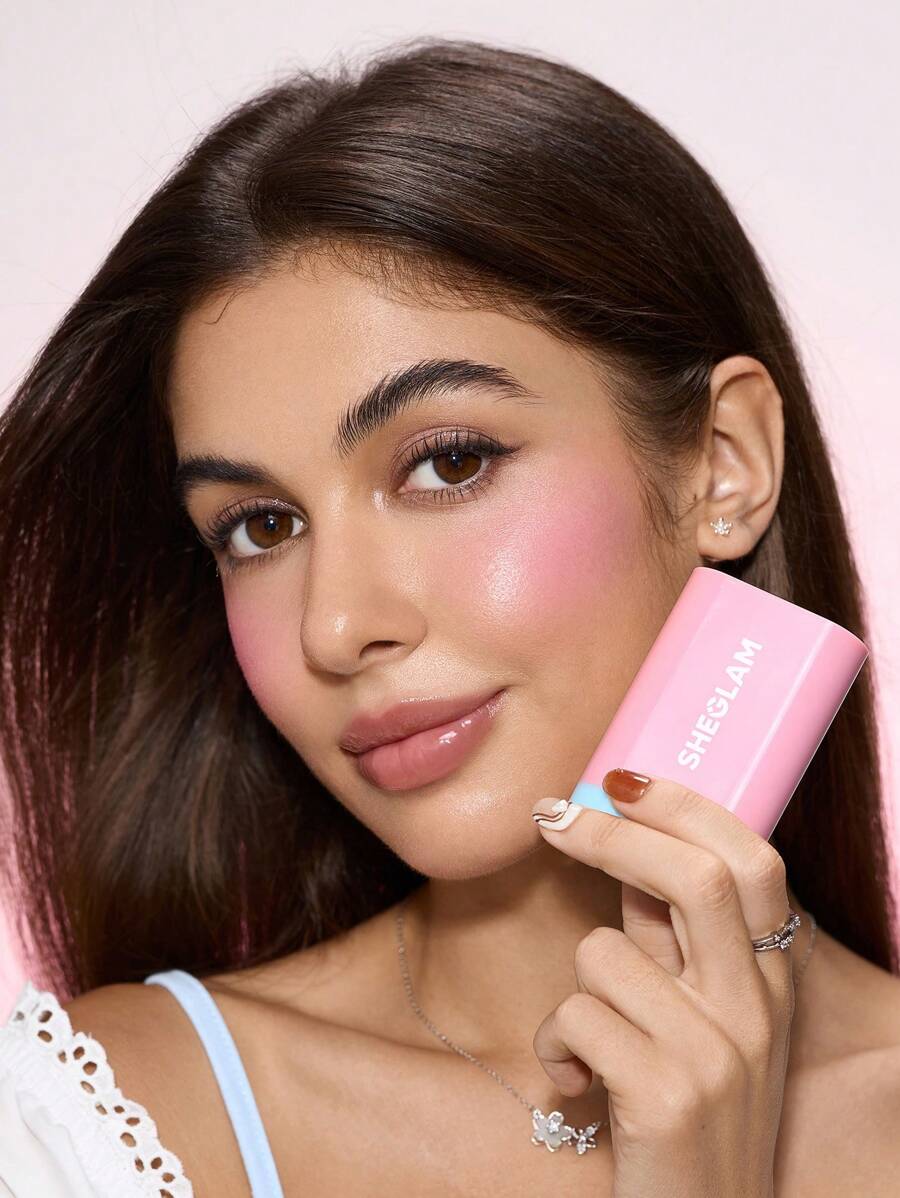 SHEGLAM Glass Glow Blush Stick | Cream Blush for Radiant Cheeks, 4 Shades