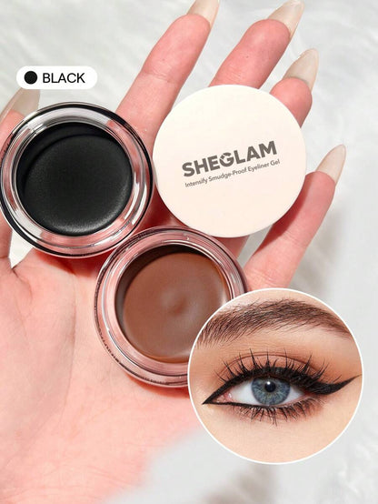 SHEGLAM Waterproof Gel Eyeliner – Smudge-Proof Matte High-Pigment Eye Makeup