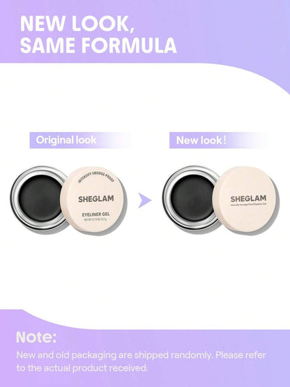 SHEGLAM Waterproof Gel Eyeliner – Smudge-Proof Matte High-Pigment Eye Makeup