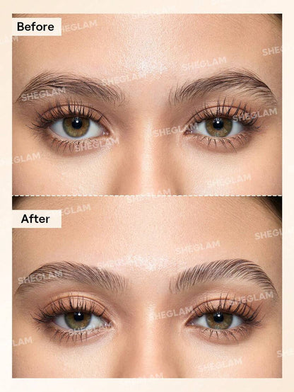 SHEGLAM Long-Lasting Brow Gel – Non-Greasy Eyebrow Shaping Gel