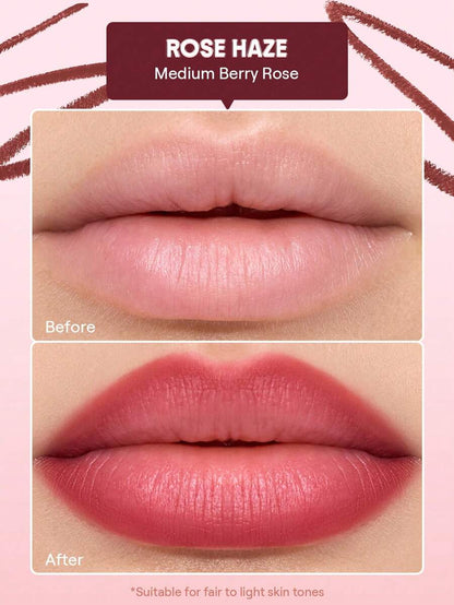 SHEGLAM Cloudline Blur Lip Liner - Ember Cloud | Smooth Matte & Soft-Focus Lip Contour