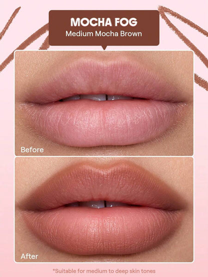 SHEGLAM Cloudline Blur Lip Liner - Ember Cloud | Smooth Matte & Soft-Focus Lip Contour