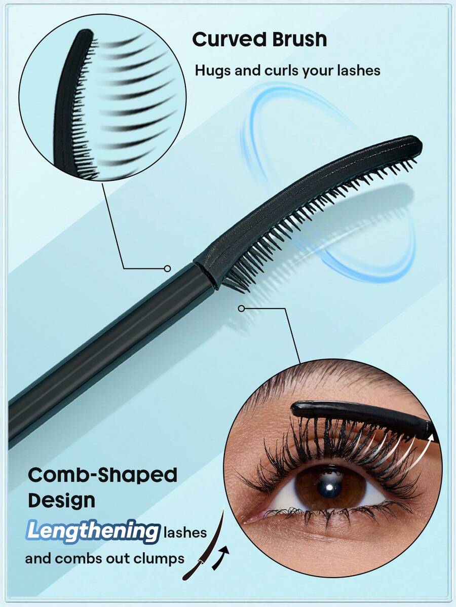 SHEGLAM Lift & Elevate Lengthening Mascara – Long-Lash Eye Makeup
