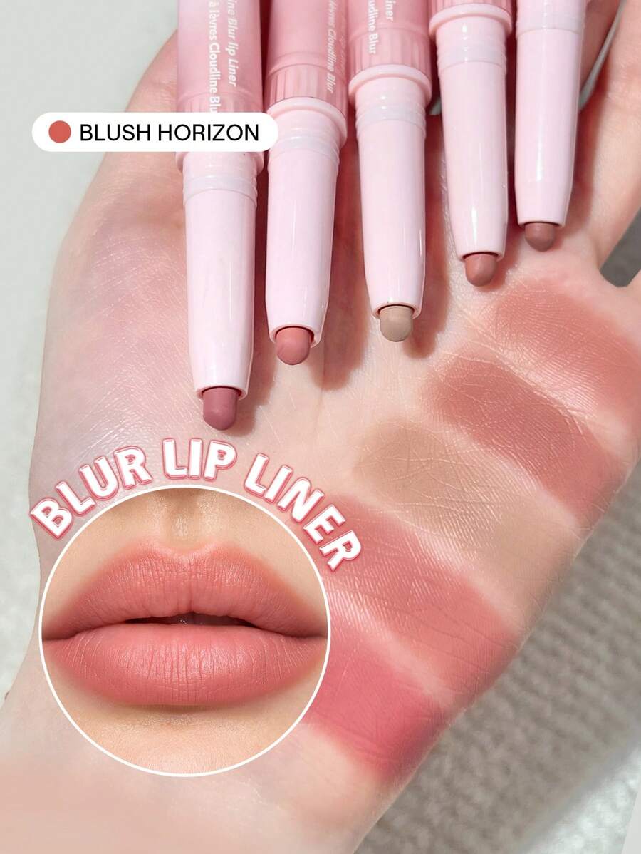 SHEGLAM Cloudline Blur Lip Liner - Ember Cloud | Smooth Matte & Soft-Focus Lip Contour