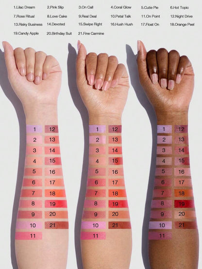 SHEGLAM Matte Liquid Blush – Long-Lasting Rose Pink Brown Gel Cream Blusher