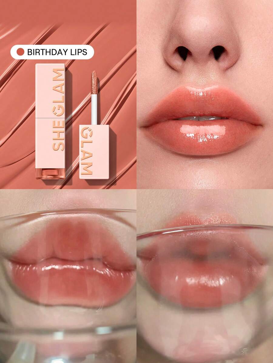 SHEGLAM Color Changing Lip Tint – Long-Lasting High Gloss Lip Stain