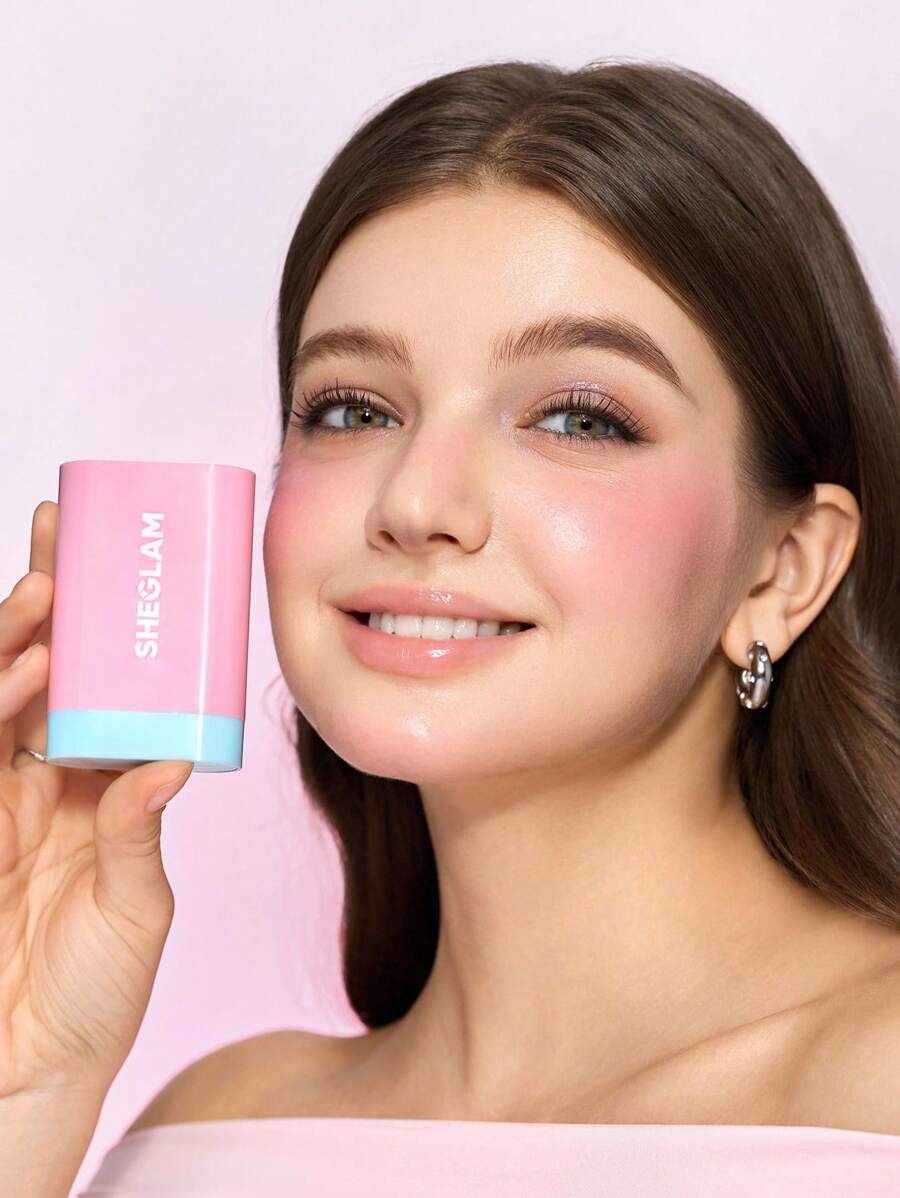 SHEGLAM Glass Glow Blush Stick | Cream Blush for Radiant Cheeks, 4 Shades