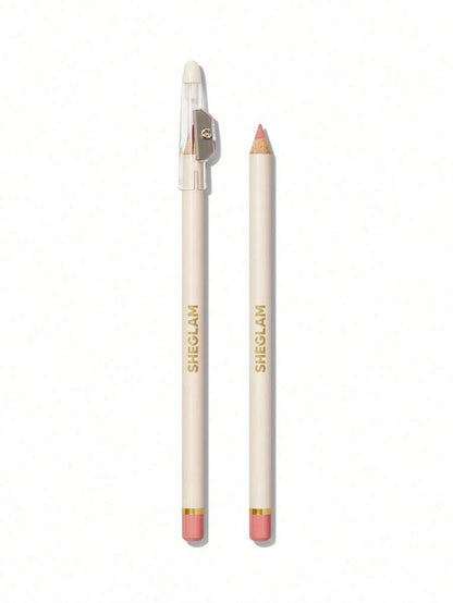 SHEGLAM Lip Facts Lip Liner - Brazen | High-Pigment Creamy Matte Contour Pencil