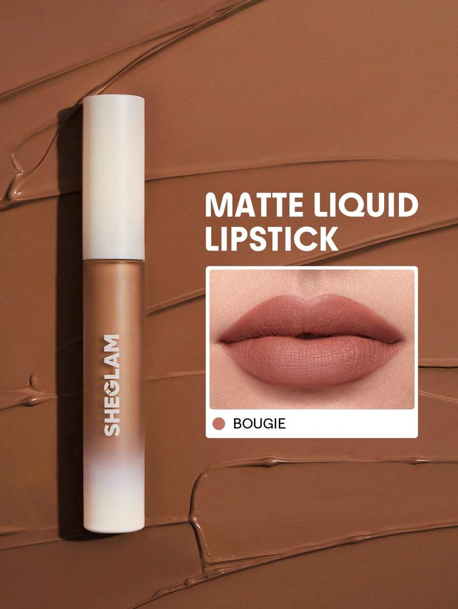 SHEGLAM Matte Allure Liquid Lipstick | Long-Lasting Velvety Matte, 20 Shades
