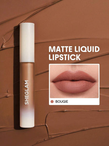 SHEGLAM Matte Allure Liquid Lipstick | Long-Lasting Velvety Matte, 20 Shades