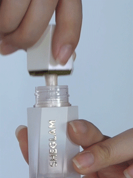 SHEGLAM Glow Bloom Liquid Highlighter - Vanilla Frost | Dewy Gel-Cream Shimmer