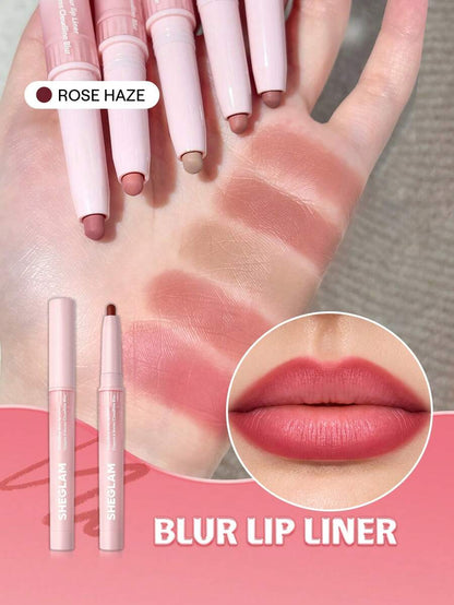 SHEGLAM Cloudline Blur Lip Liner - Ember Cloud | Smooth Matte & Soft-Focus Lip Contour