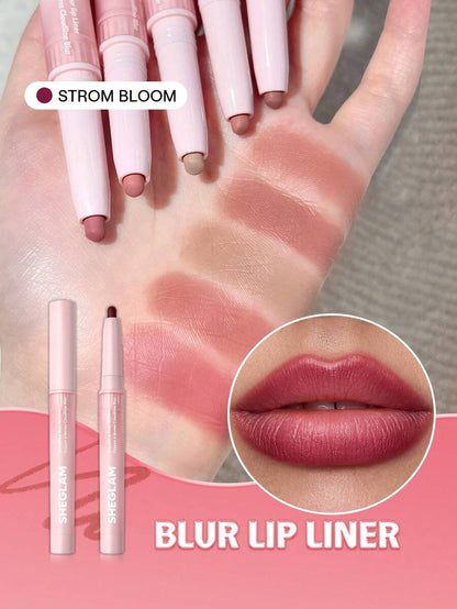 SHEGLAM Cloudline Blur Lip Liner - Ember Cloud | Smooth Matte & Soft-Focus Lip Contour