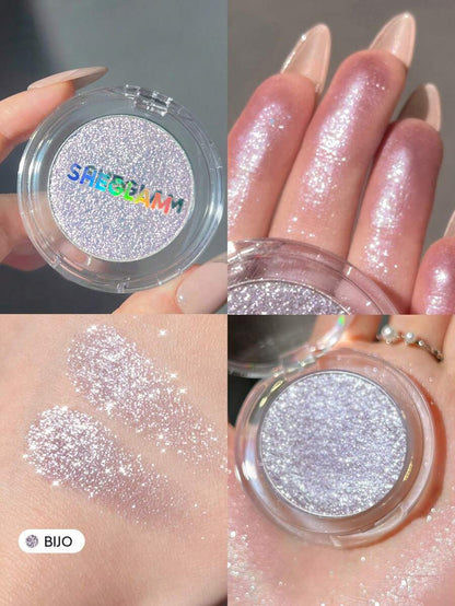 SHEGLAM Enigma Sparkly Eyeshadow - Pure | Multi-Tone High-Shine Glitter Powder