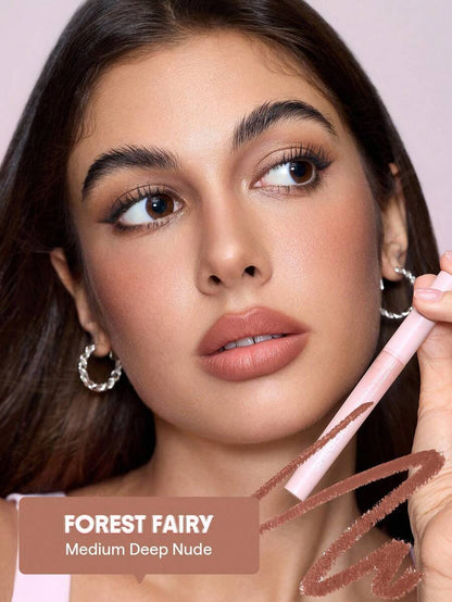 SHEGLAM Cloudline Blur Lip Liner - Ember Cloud | Smooth Matte & Soft-Focus Lip Contour