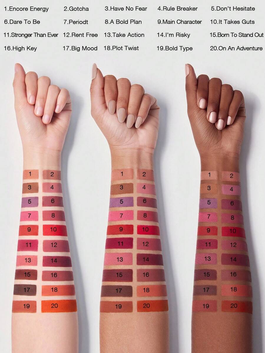 SHEGLAM Long-Lasting Matte Lipstick – Waterproof Transfer-Proof Creamy Lip Color