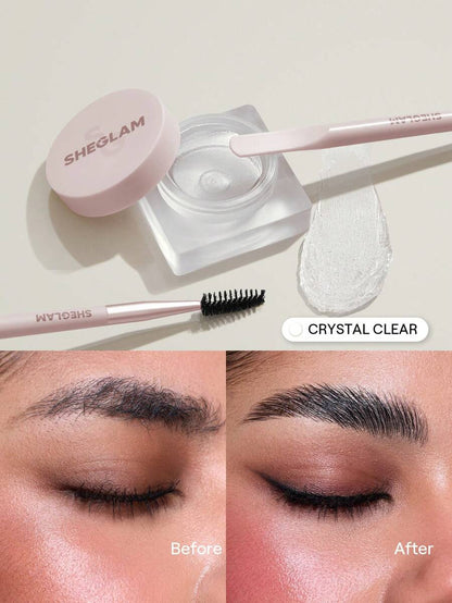 SHEGLAM Laminating Brow Gel – Long-Lasting Brow Pomade for Lifted Brows
