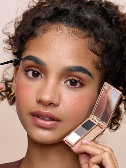 SHEGLAM Brow Palette – Blendable Eyebrow Pomade for Soft Defined Brows