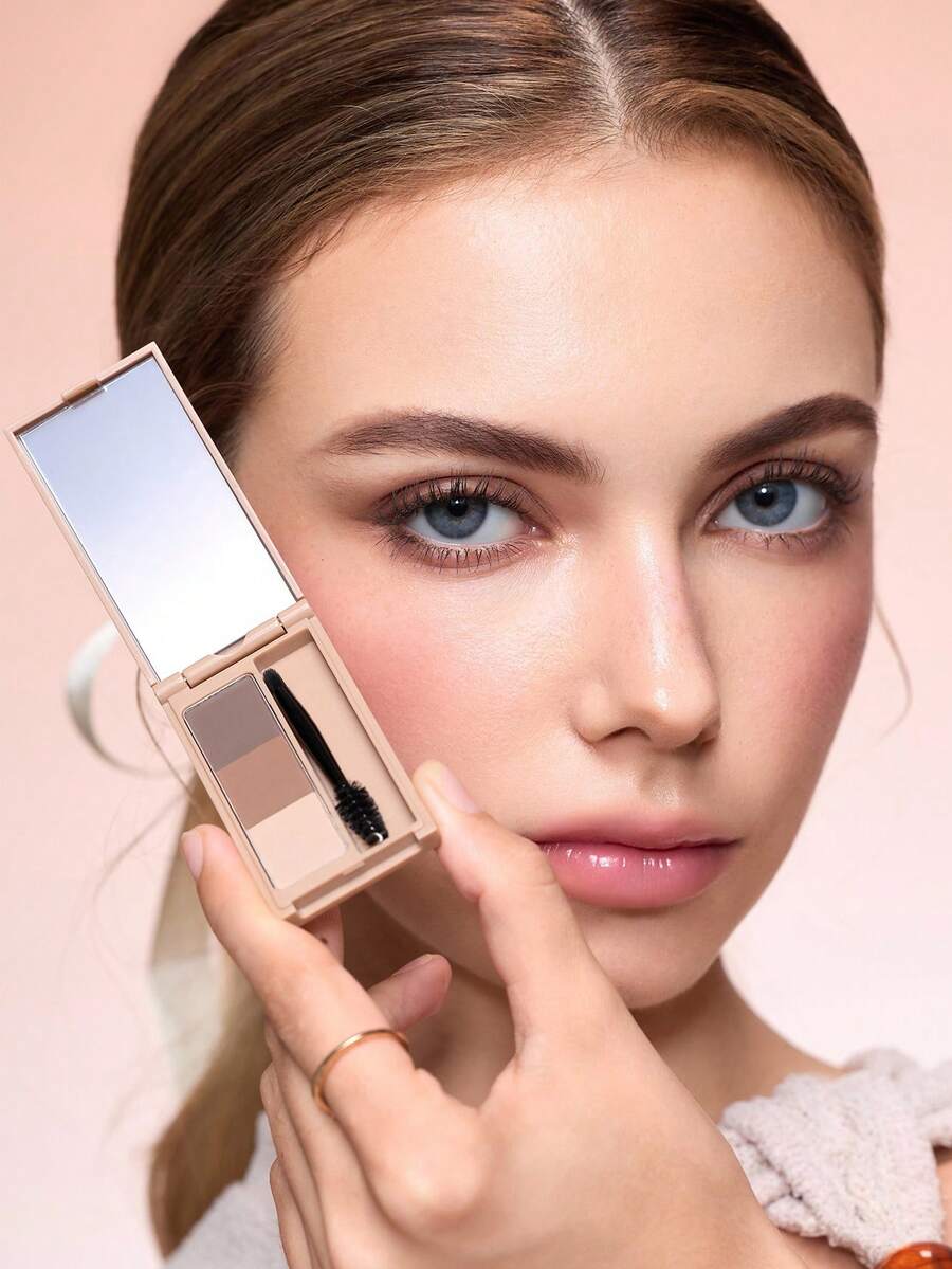 SHEGLAM Brow Palette – Blendable Eyebrow Pomade for Soft Defined Brows